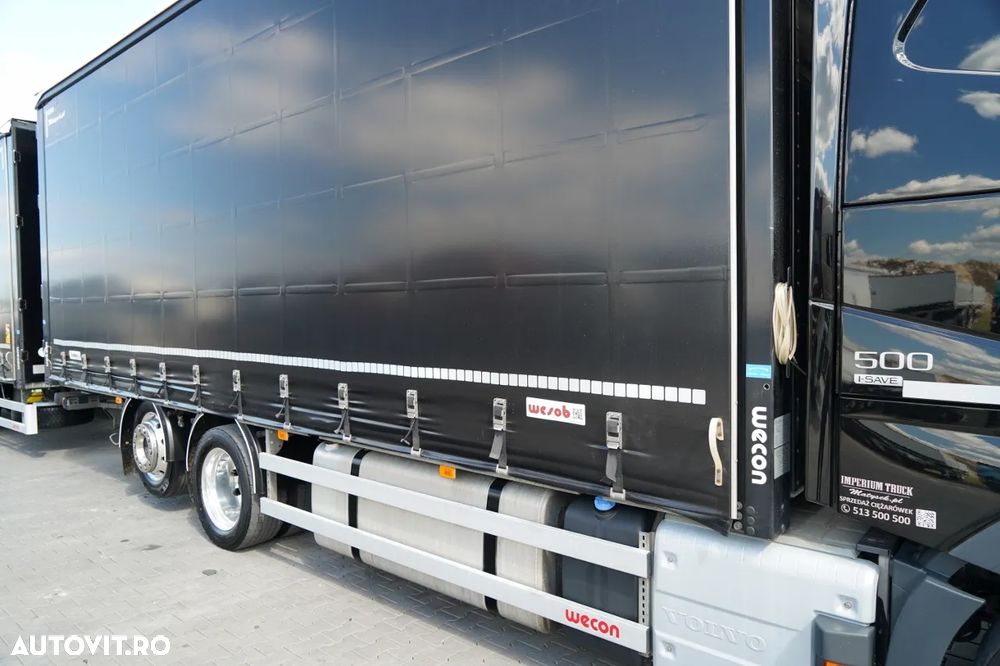 Volvo FH 500 / COMBINAT TANDEM / 120 M3 / TRANSIT / I-SAVE / I-PARK COOL / DIRECȚIE CU RIDICABILITATE / ȘINCĂLĂTORI BOGIE / WECON / 2025 - 16