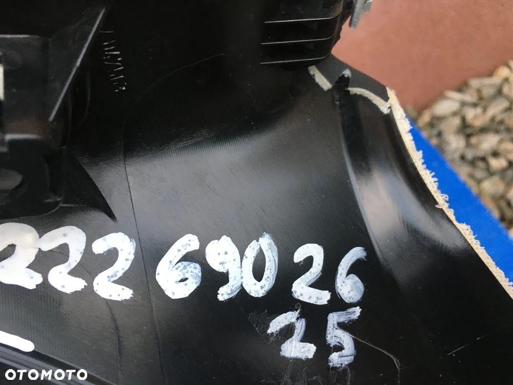 Mercedes W222 Osłona Tapicerka Boczek Fotela Tył Prawy Lewy Air Bag - 6