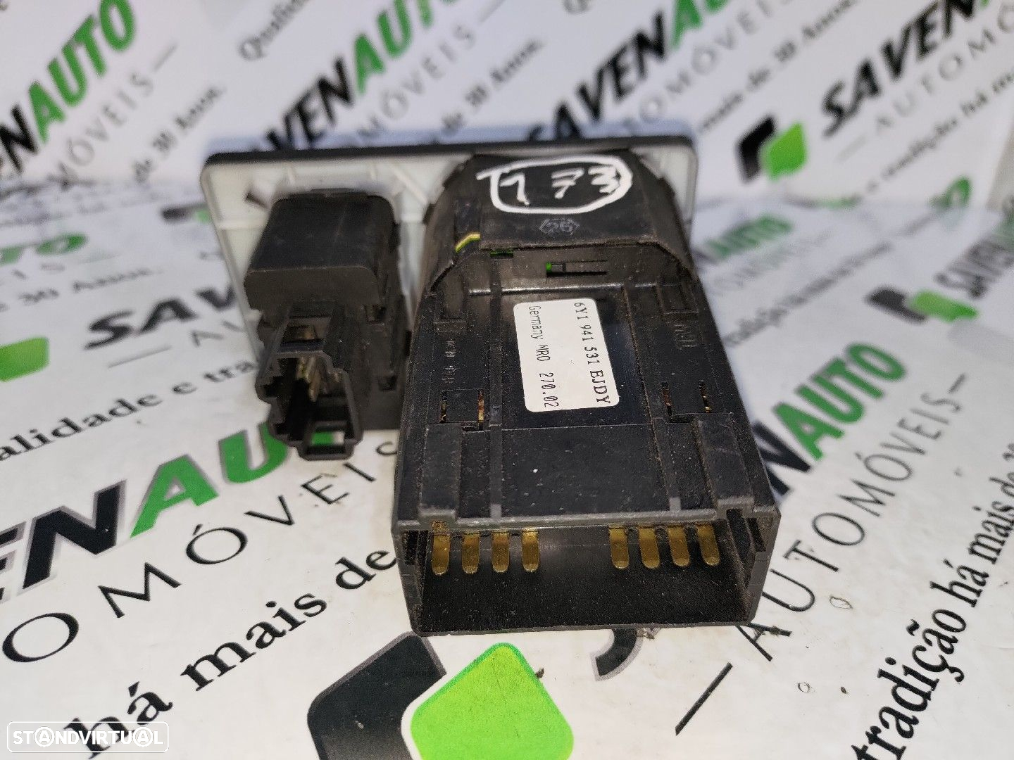 Comutador / Botão Luzes Skoda Fabia I (6Y2) - 2