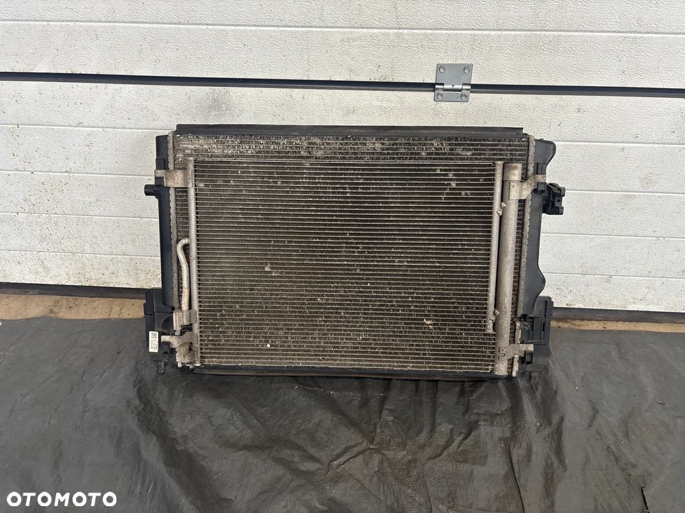SkodA OCTAVIA III 1,6 diesel komplet chłodnic wentylatory 5Q0816411AR 5Q0121203DD - 2