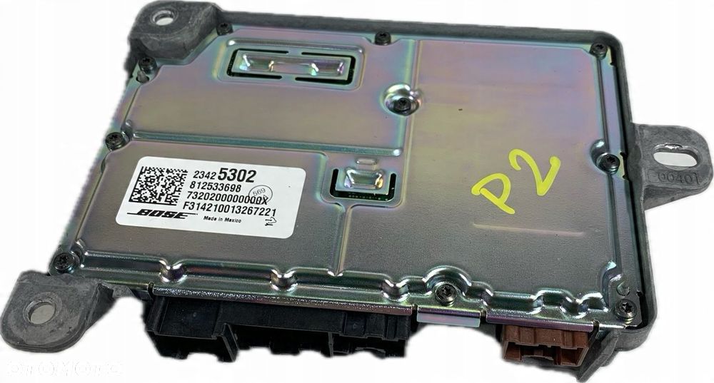 P2 CADILLAC ESCALADE IV 2014 - WZMACNIACZ AMPLITUNER DZWIĘKU 23425302 - 7