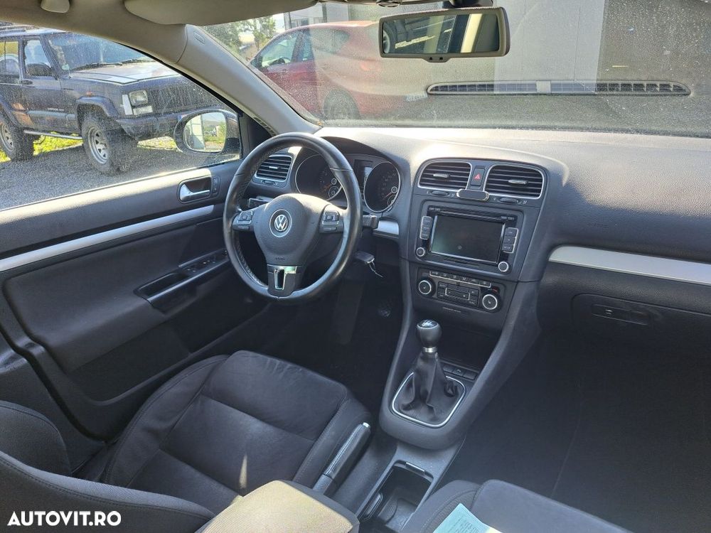 Vând interior alcantara+textil VW Golf 6 model break - 7