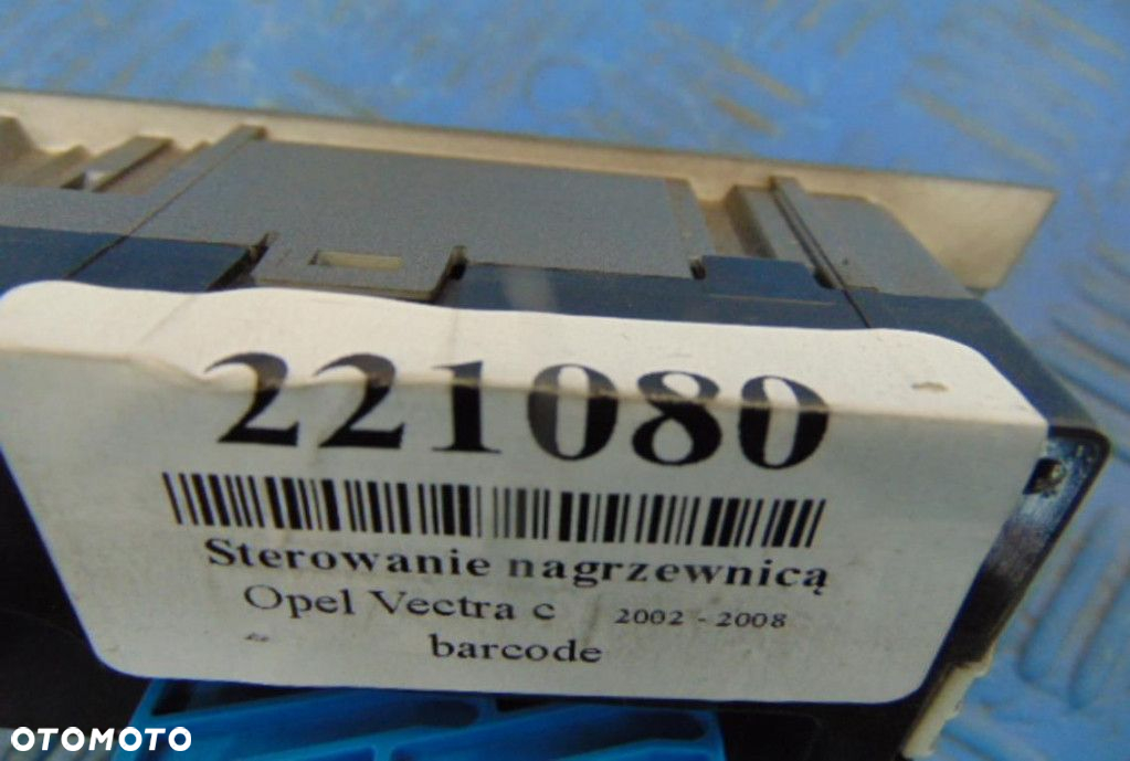 OPEL VECTRA C 1.9D STEROWANIE NAGRZEWNICĄ 13212340 - 7