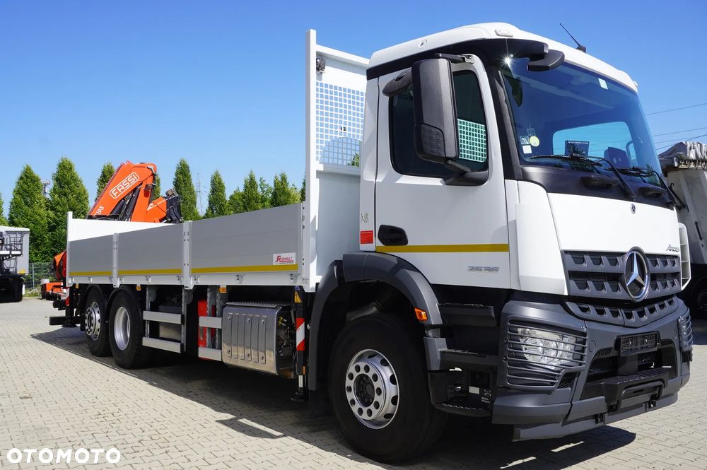Mercedes-Benz Arocs 2536 6x2 / 200 tys. km / HDS Fassi F195 / Rotator / Pilot / Platforma 17 EPAL - 9