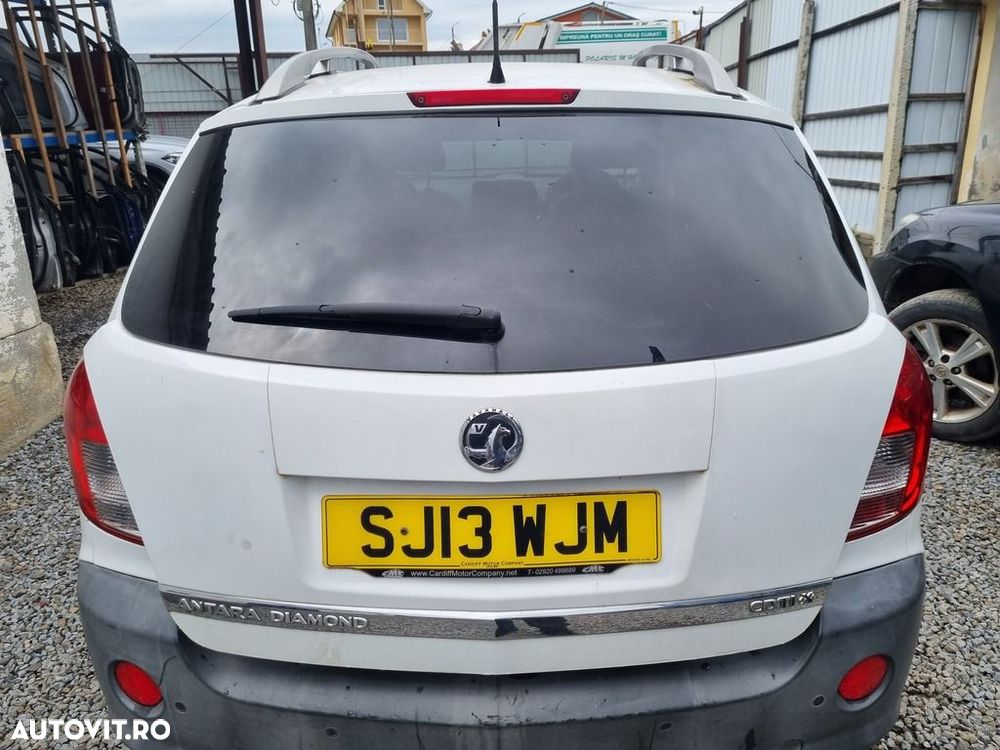 Haion Cu Luneta Opel Antara Facelift 2010 - 2015 SUV 4 Usi Arctic White Gaz (1278) - 1