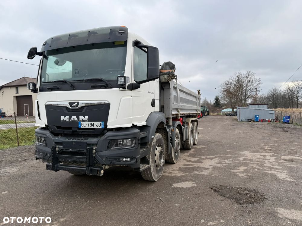 MAN TGS 41.470 8X4 HARDOX BORTMATIK HYDROBURTA - 1
