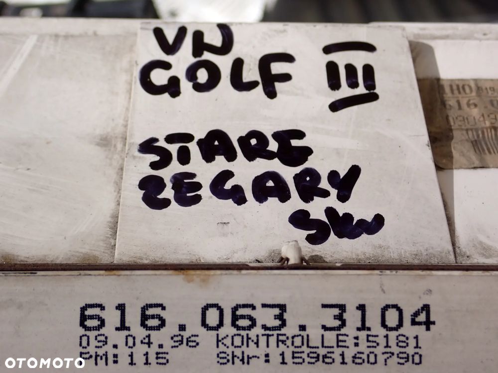 LICZNIK ZEGAR VW GOLF III 1H0919861B, BMW E10 114 - 6