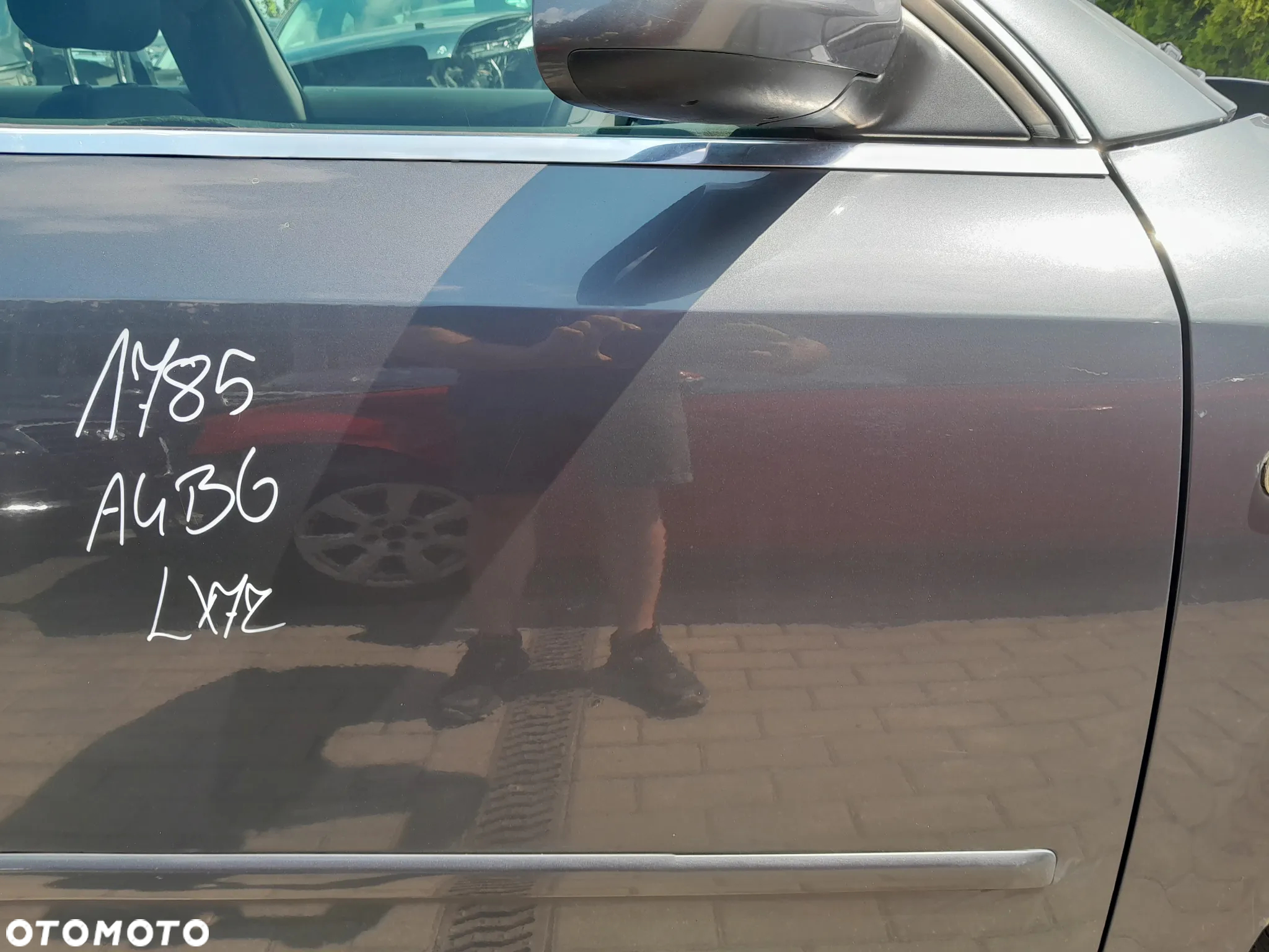 AUDI A4 B6 DRZWI PRAWE PRZEDNIE PRAWY PRZÓD KOLOR: LX7Z - 3