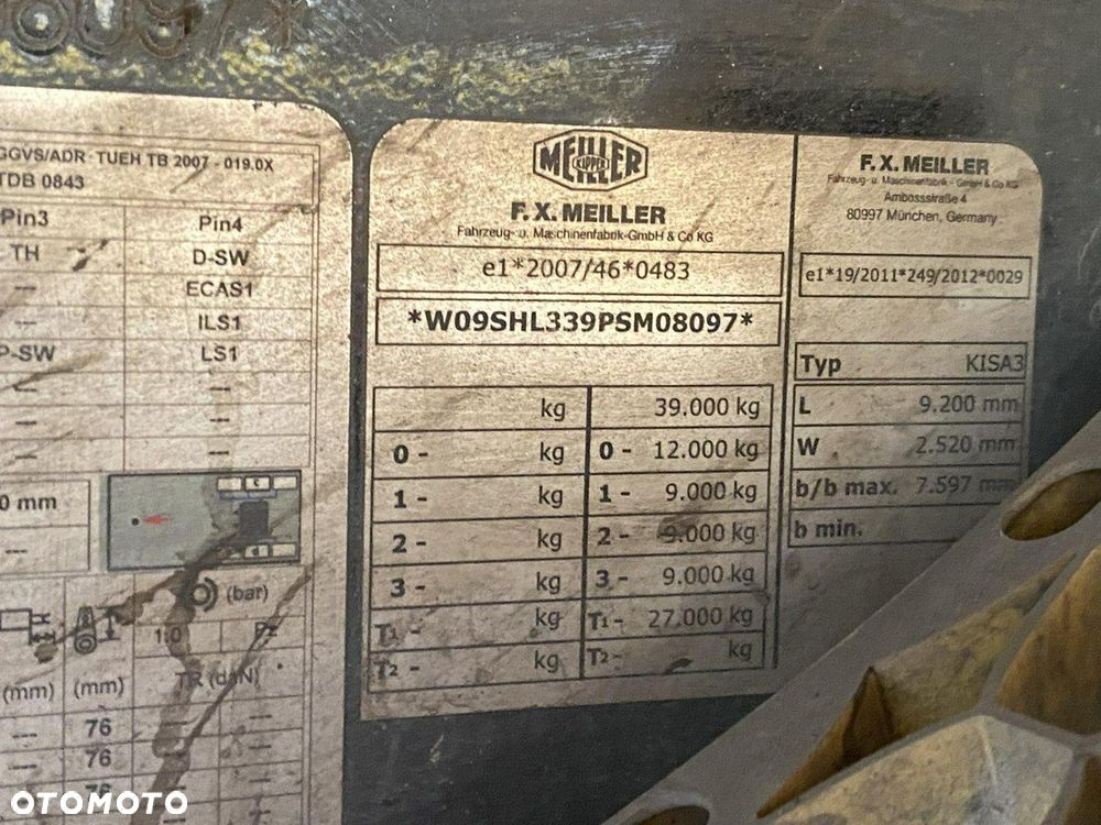 Meiller kisa3 39.0t - 24