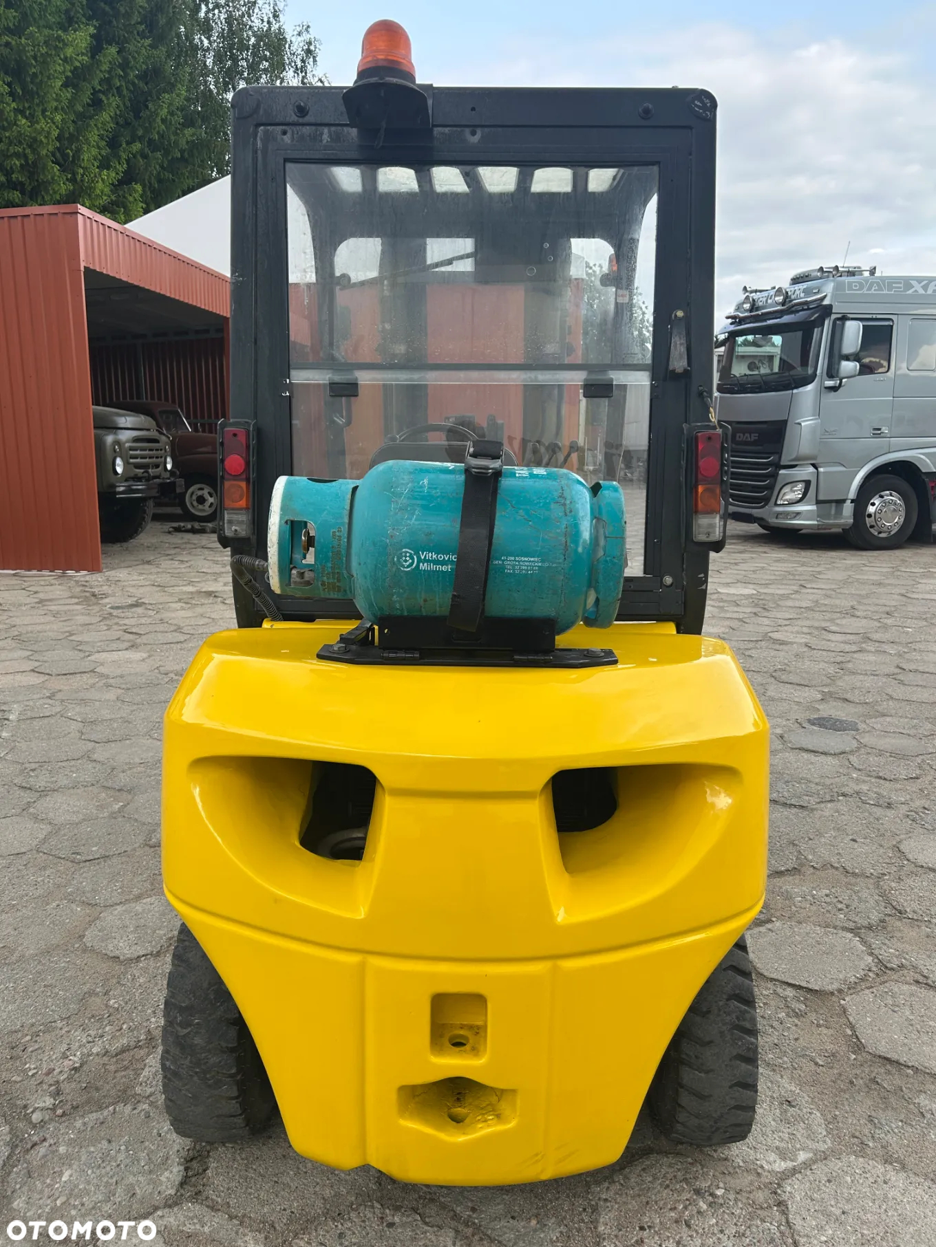 Komatsu FG25HT-16R / WÓZEK WIDŁOWY / 6831 MOTOGODZIN / 2005 ROK !! - 6