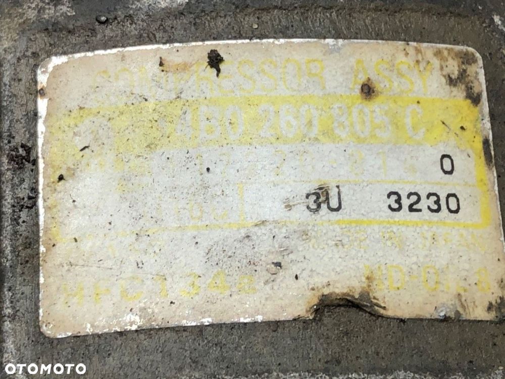 SPRĘŻARKA KLIMATYZACJI - 173.00 PLN - AUDI A4 B5 Avant (8D5) 1994 - 2002 2.5 TDI 110 kW [150 KM] - 4