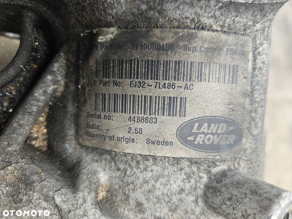 Land Rover Discovery Sport L550 2.0 D reduktor skrzyni biegów 2:58 EJ32 7L486 AC - 2