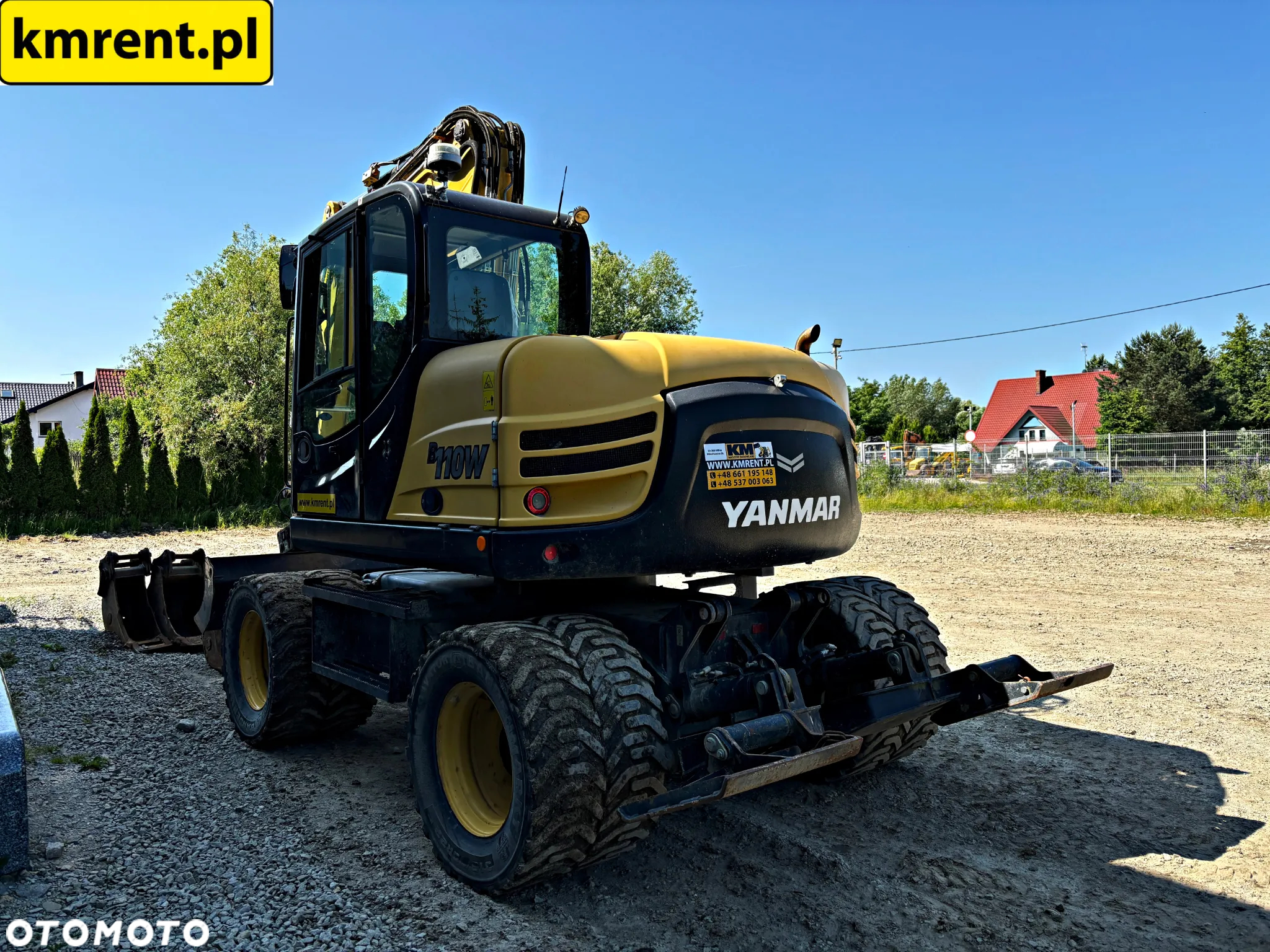 Yanmar B 110 W KOPARKA KOŁOWA 2019R. | TEREX 110, SCHAEFF, LIEBHERR 311 KOMATSU PW 110 98 - 17