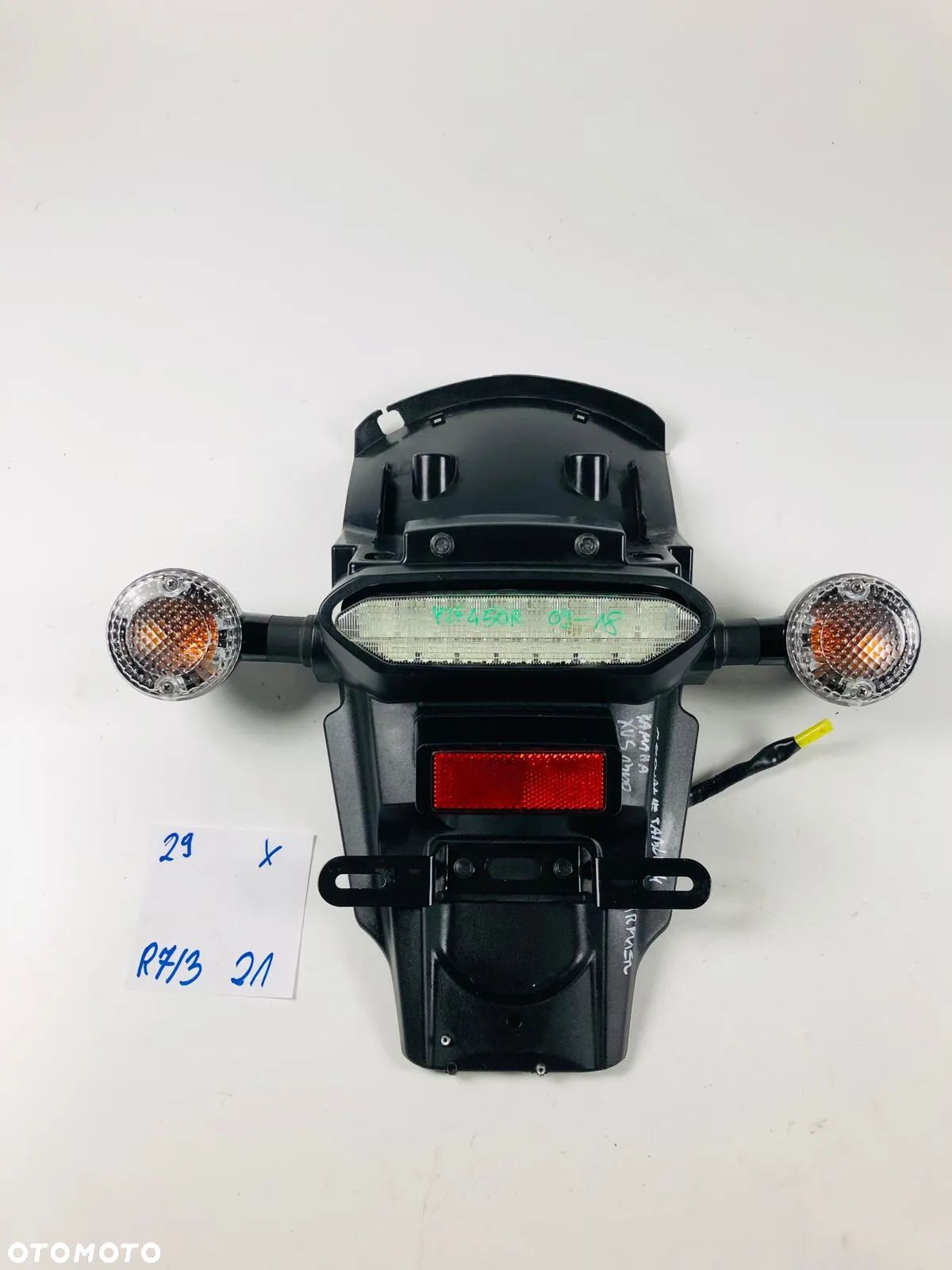 Yamaha XVS 1300 Stryker Mocowanie Tablicy Lampa Tył Kierunkowskazy Lewy Prawy Błotnik - 1