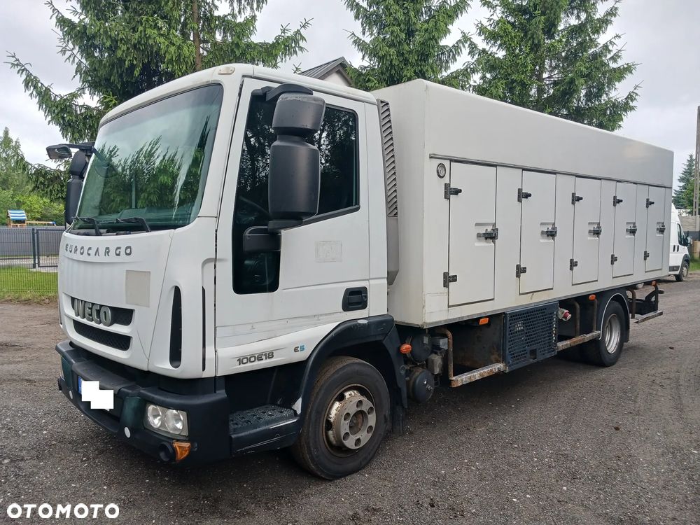 Mitsubishi Canter Fuso 9C18 2018r 299 tyś km Chłodnia Mroźnia Agregat CARRIER Supra 550 - 5