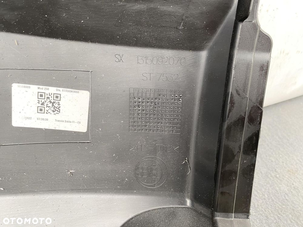 DUCATO BOXER JUMPER 17- NAROŻNIK ZDERZAK PRZÓD PRZEDNI LEWY LISTWA CZARNY - 8