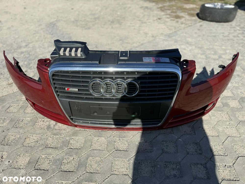 Audi A4 B7 Zderzak przód przedni kompletny Grill Ładny LZ3F - 4