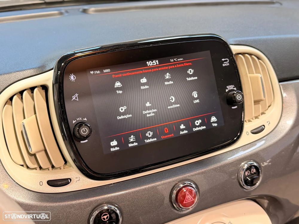 Fiat 500C 1.0 Hybrid Lounge - 26