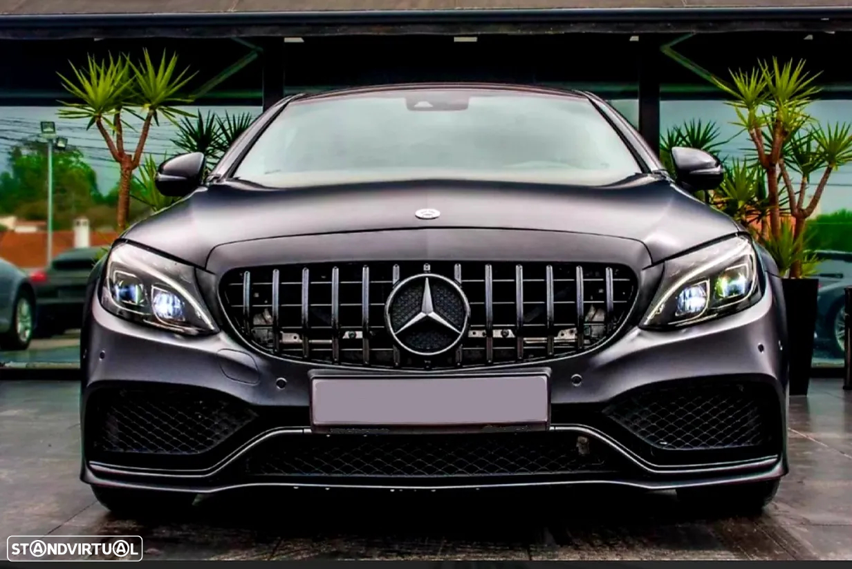 Para-choques Mercedes C W205 C205 (2014 a 2018) - 8