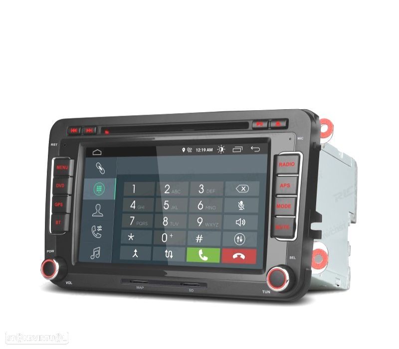 AUTO RADIO GPS ANDROID 13 VOLKSWAGEN VW PARA SEAT SKODA TOURAN 7" USB GPS TACTIL HD - 4