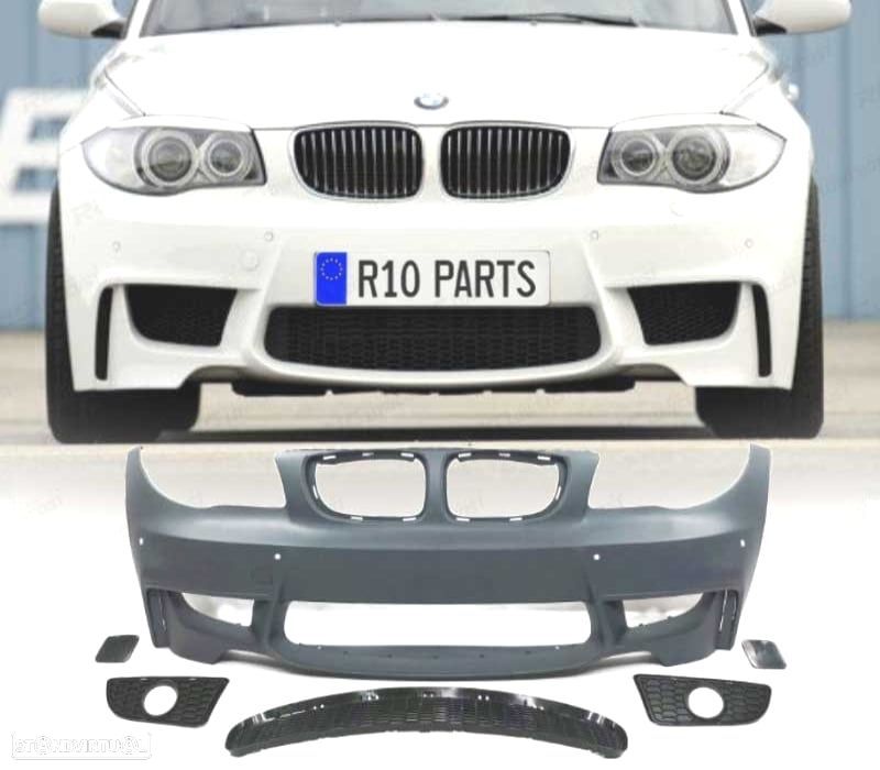 PARA-CHOQUES DIANTEIRO BMW E81 E87 E82 E88 07-11 LOOK 1M - 1