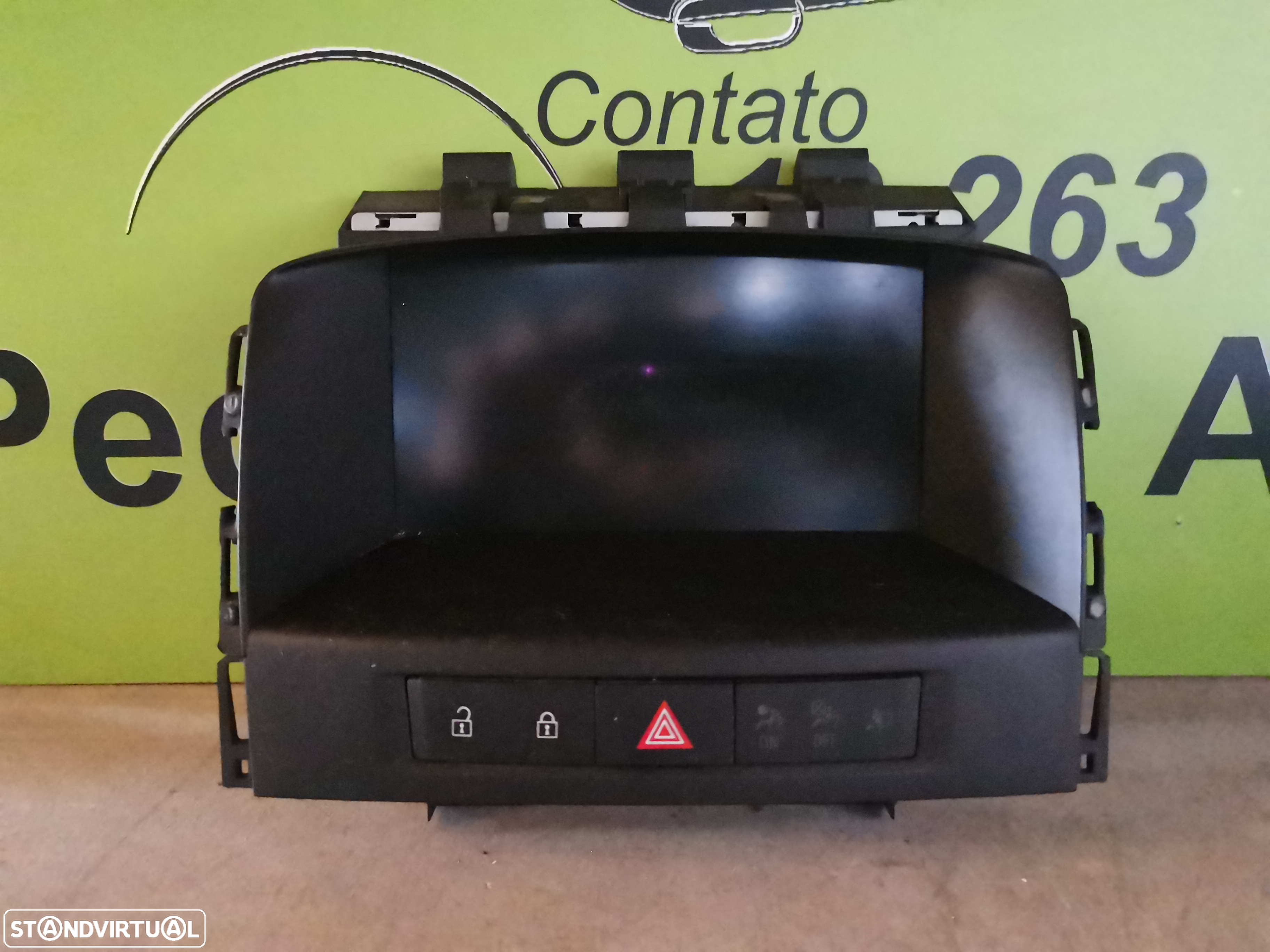 OPEL ASTRA J RÁDIO DISPLAY ECRÃ - D020 R126 - 2