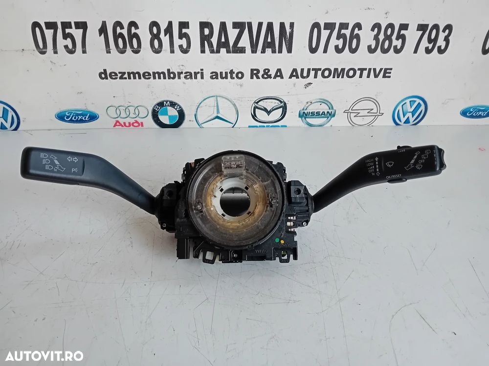 Banda Spira Spirala Volan Maneta Semnalizare Stergatoare Vw Golf 6 VI Cod 5K0953549C An 2008-2013 - 2