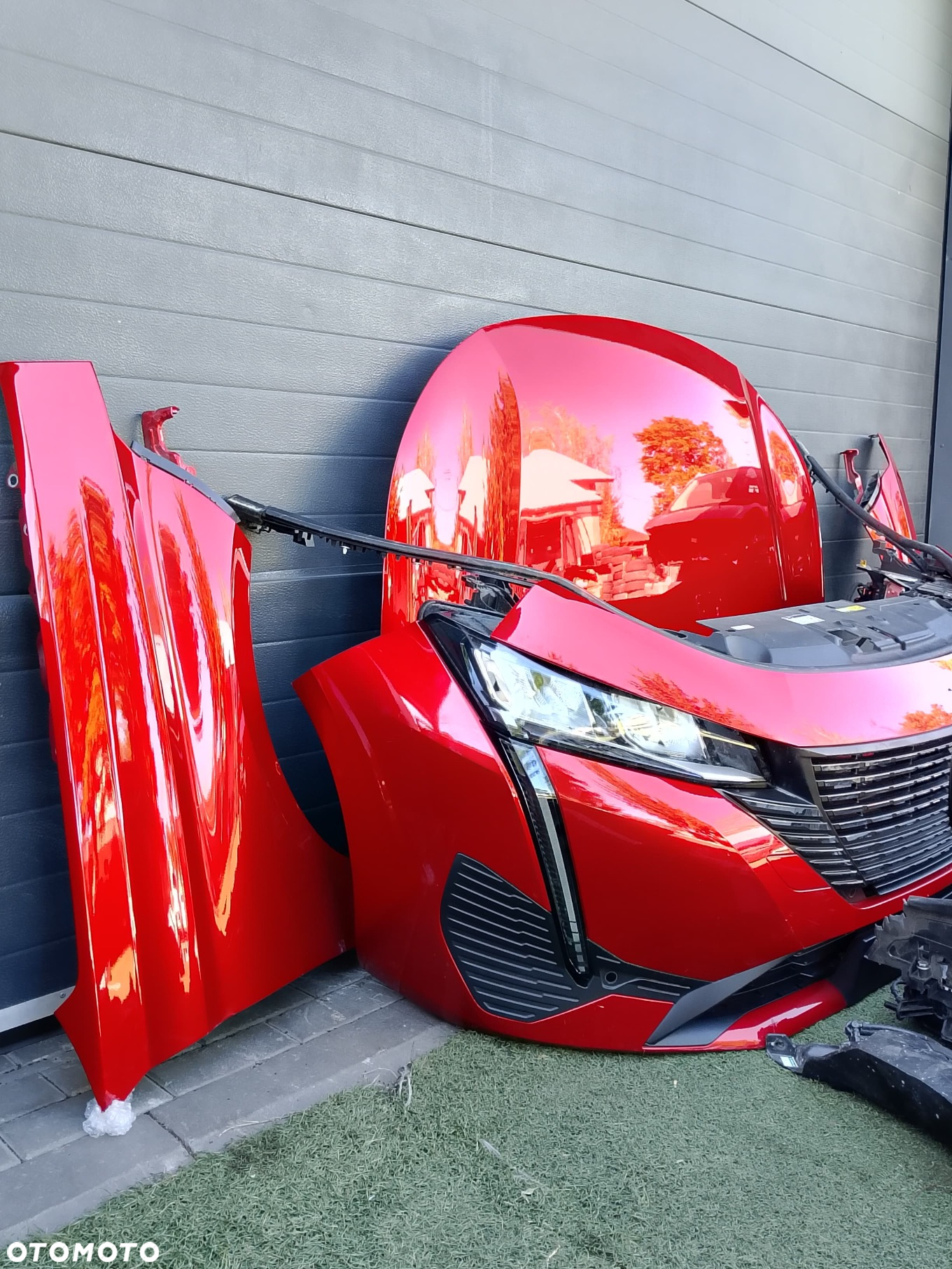 Maska zderzak przód kompletny Peugeot 308 III T10 Lakier EVH - 6