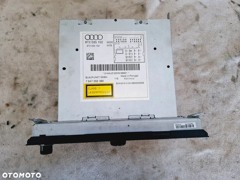 Radio Audi Chorus Audi A4 B8 A5 8T Q5 UK 8T2035152 - 5