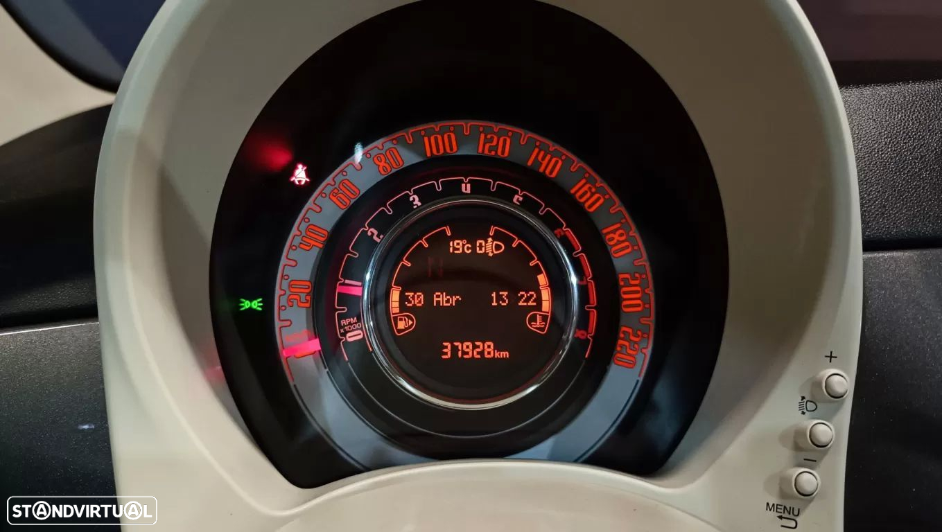 Fiat 500C 1.2 Lounge Dualogic - 9
