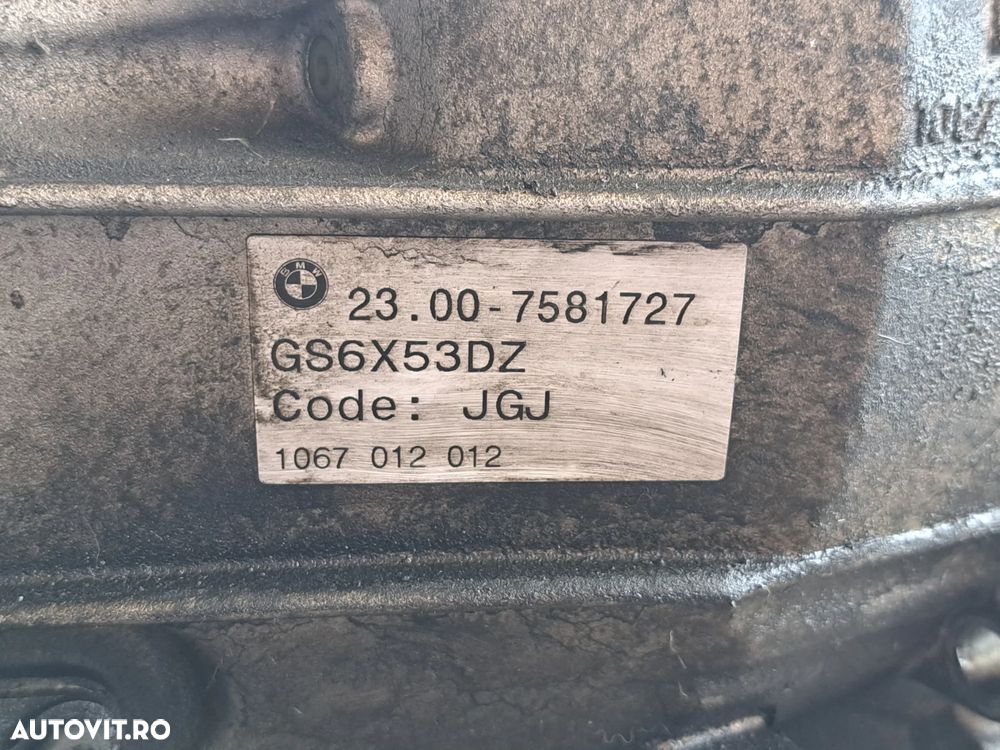 Cutie viteze manuala 6 trepte GS6X53DZ JGJ XDrive Originala BMW E90 LCI E91 LCI E92+LCI - 4