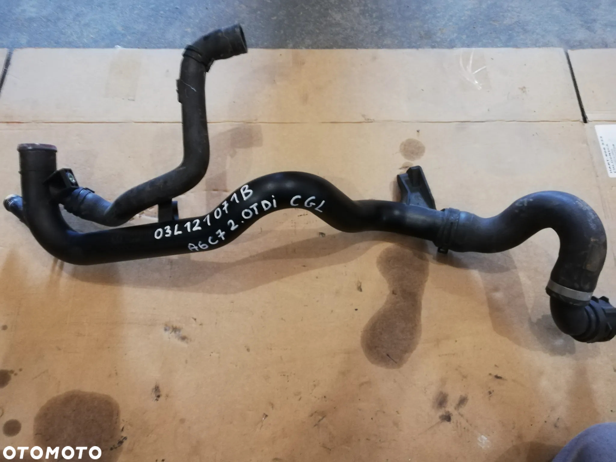 AUDI A6 C7 2.0 TDI przewód przewody magistrala wody chłodnicy  03L121071B 03L121111AD 5N0985581A - 7