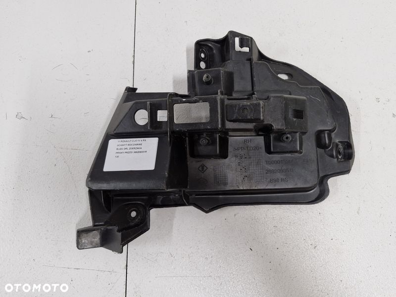 RENAULT CLIO IV 4 RS UCHWYT MOCOWANIE ŚLIZG DRL ZDERZAKA PRAWY PRZÓD 269209351R - 3