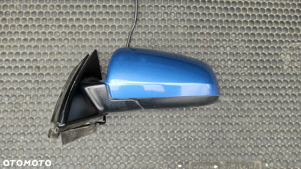 Lusterko Lusterka Zewnętrzne LZ5W Niebieskie Lewe Prawe Audi A4 B6 B7 5 pin Europa - 9