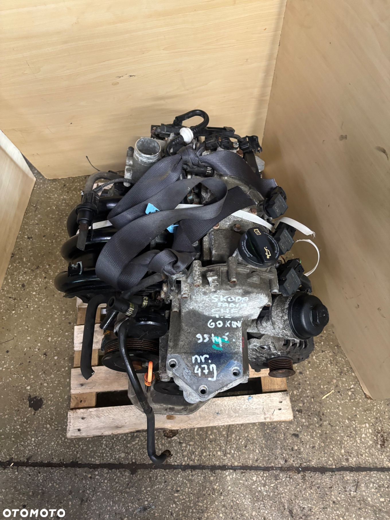 Vw Polo Skoda Fabia Seat Ibiza Silnik 1.2  CHF  CHFA BBM  kompletny - 3