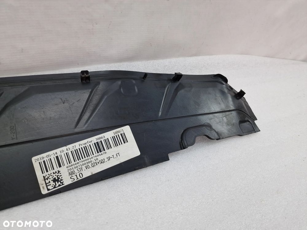 AUDI Q2 81A OSŁONA / NAKŁADKA PASA PRZEDNIEGO PRZÓD , NR 81A807081 , NR AUKCJI OP87 - 10