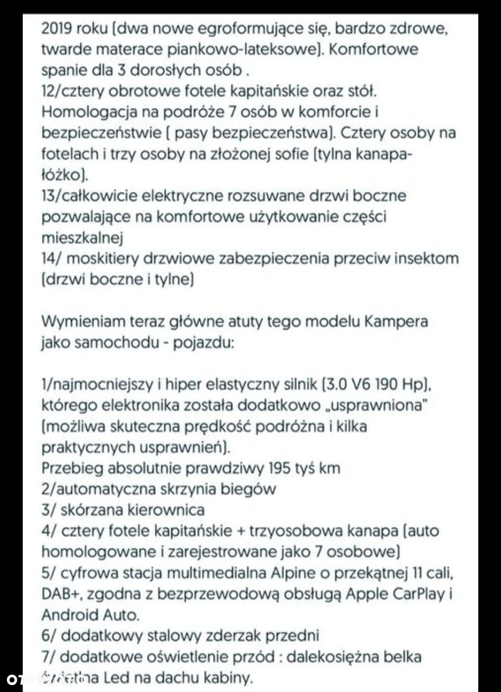 Mercedes-Benz Sprinter 3.0D*Winebago*Zimowy*Kat.B*Zamiana - 16