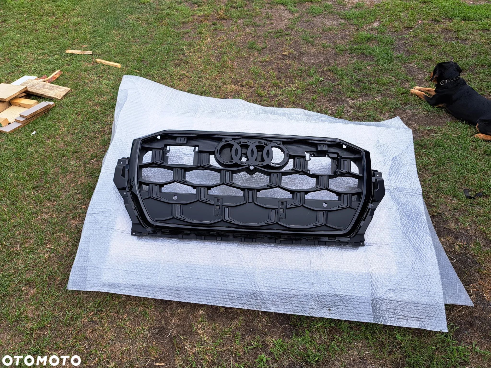 Grill Atrapa Chłodnicy Audi Q7 SQ7 S-Q7 II Lift 4M0853651BP 4M0807233K 2023 2024 4M0853651BD 4M0853651BM 4M0853651BN - 1