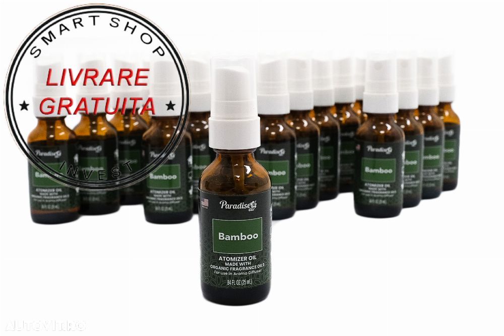 Paradise Air Fresh Ulei Esential Spray pentru Difuzor de Aroma 25 ml 25 Bucati Bam- livrare gratuita - 1