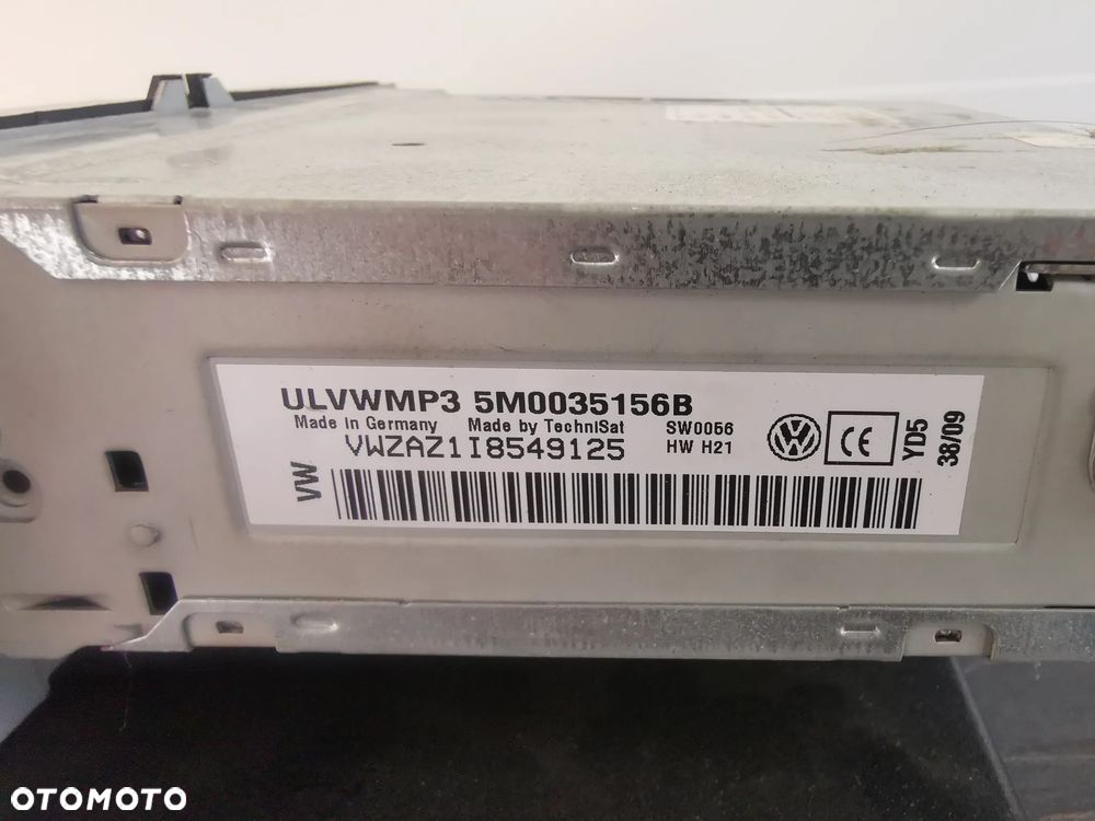 Radio do Volkswagen Polo VWZAZ1I8549125 - 5