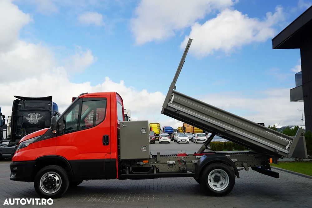 Iveco DAILY 35-120 / BASCULABILĂ - 2,8 M / BASCULARE SPATE / ROȚI DUBLE PE SPATE / MANUALĂ / IMPORT / - 5