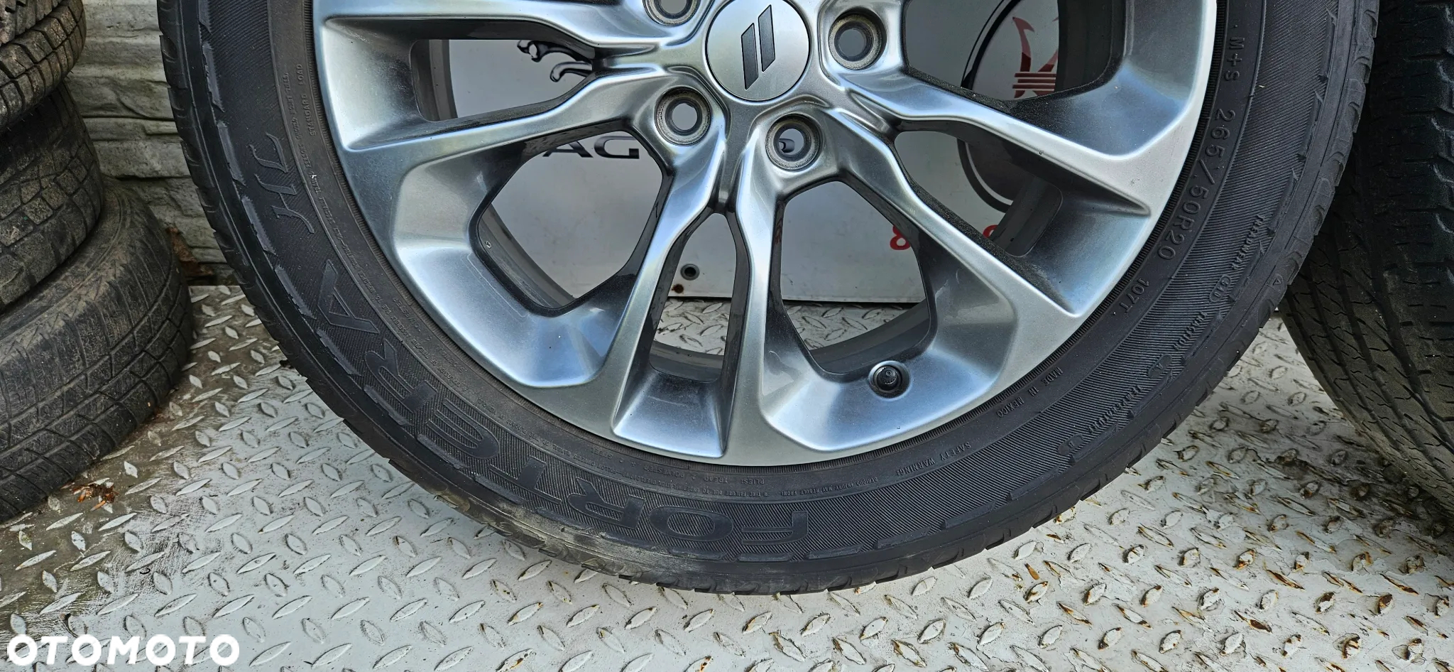Dodge Durango III LIFT GT RT Koła Komplet kół Alufelgi Felgi 265/50/20 R20 20 cali 20x8.0J 6QP26TRMAA Mopar Oryginał SREBRNE - 5
