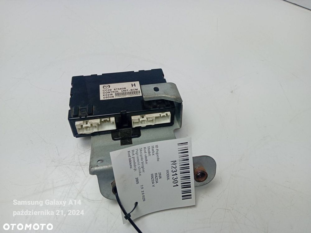MODUŁ MAZDA MAZDA V CC2967560M - 1