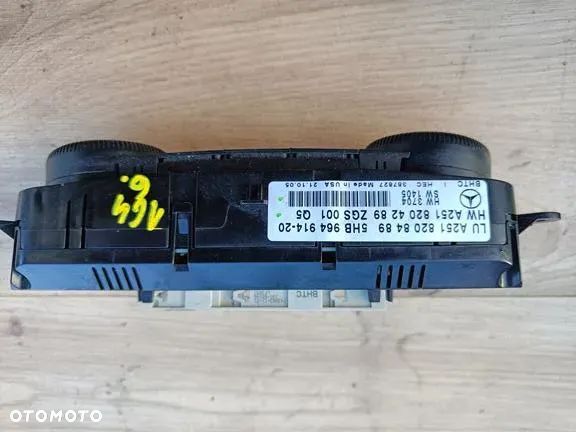 MERCEDES W164 W251 PANEL KLIMATYZACJI A2518208489 - 5