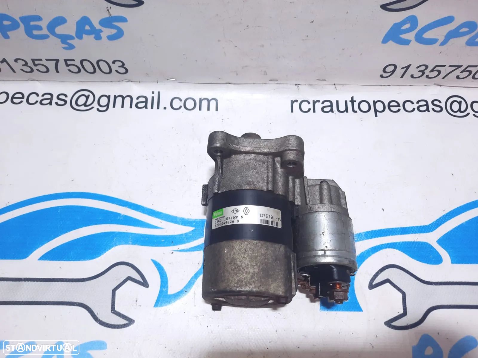 MOTOR DE ARRANQUE VALEO D7E19 RENAULT MEGANE I MK1 1.6 16V - 1