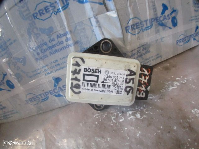 Modulo 9663187680 0265005714 PEUGEOT 407 PHASE 1 2007 1.6HDI 110CV 4P CINZA Módulo Sensor  ESP - 1