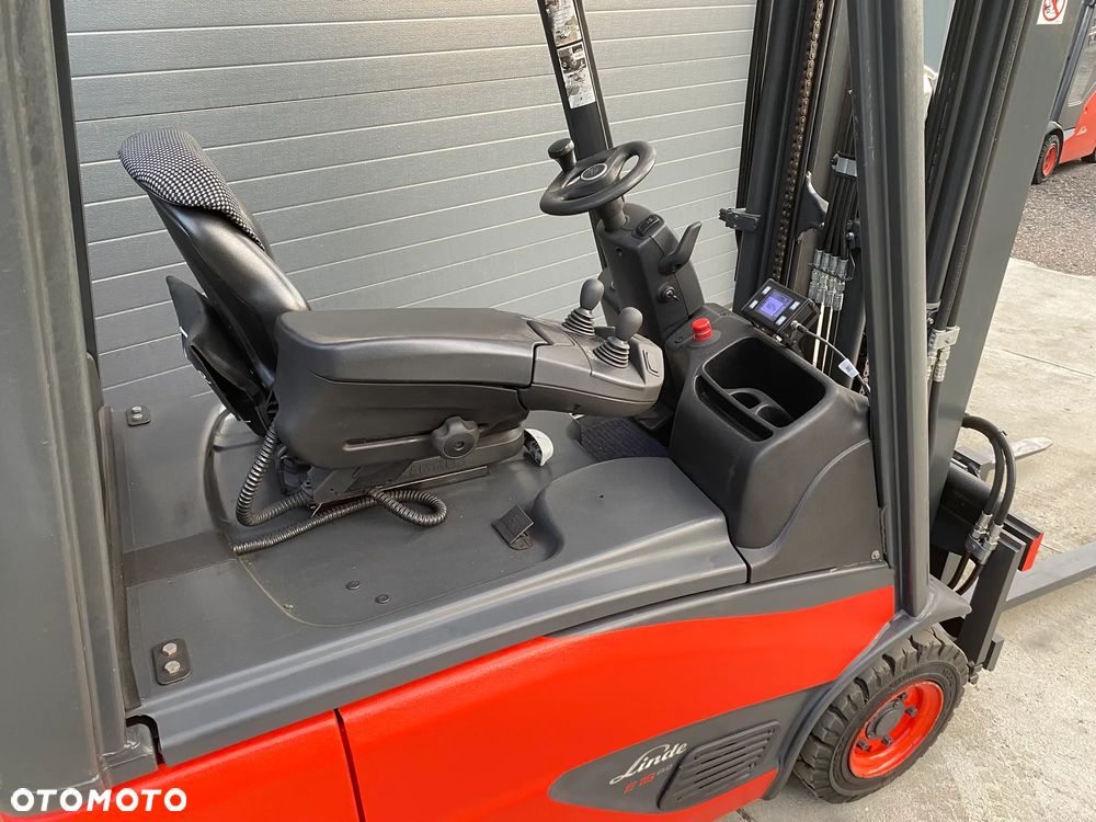 Linde E16 E18 E20 Li Ion TRIPLEX przesuw boczny KAUP ładowarka - 11