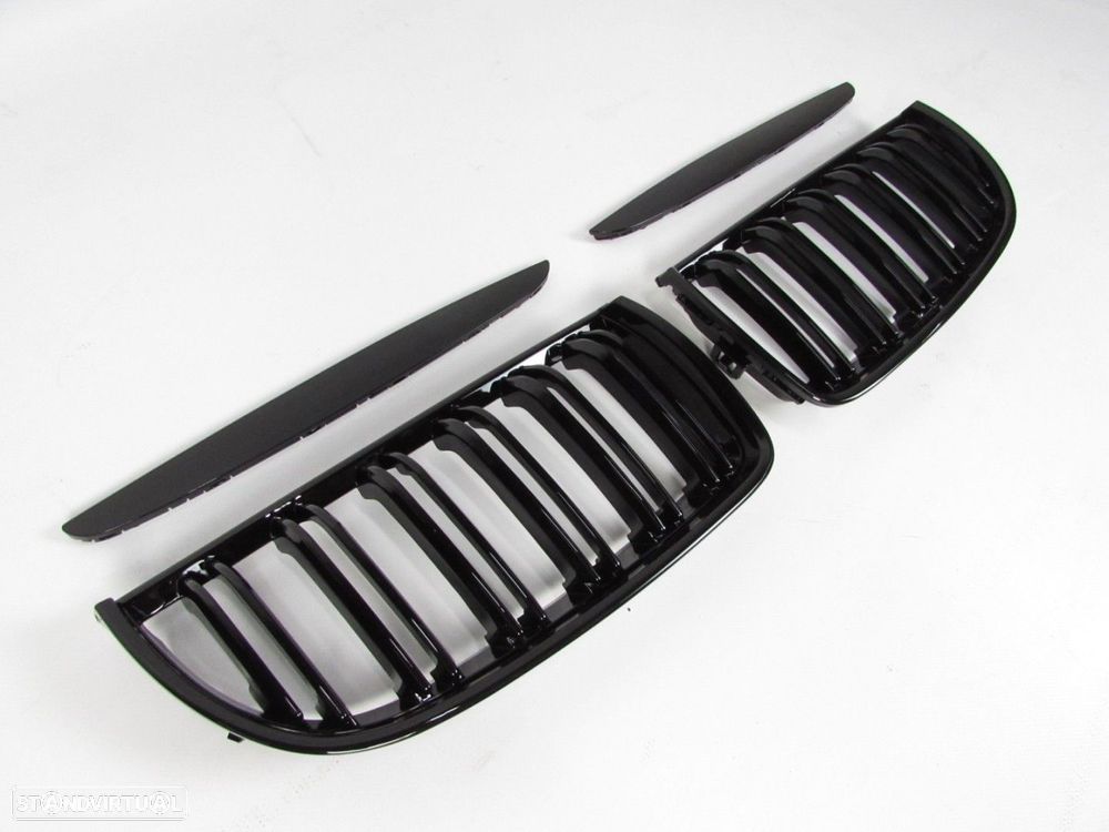 Grelhas Duplas 1ª Fase/ Em ABS Frente Novo BMW 3 (E90)/BMW 3 Touring (E91) - 2