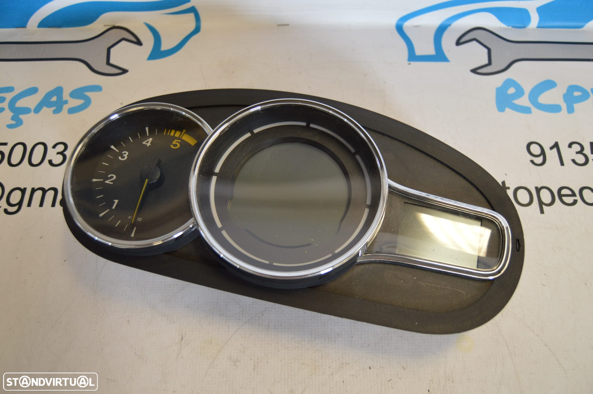 QUADRANTE MOSTRADORES PAINEL INSTRUMENTOS DIGITAL 248100342R 248100342 A2C53258659 A2C53363614 RNI248100342R RENAULT MEGANE III 3 MK3 - 2