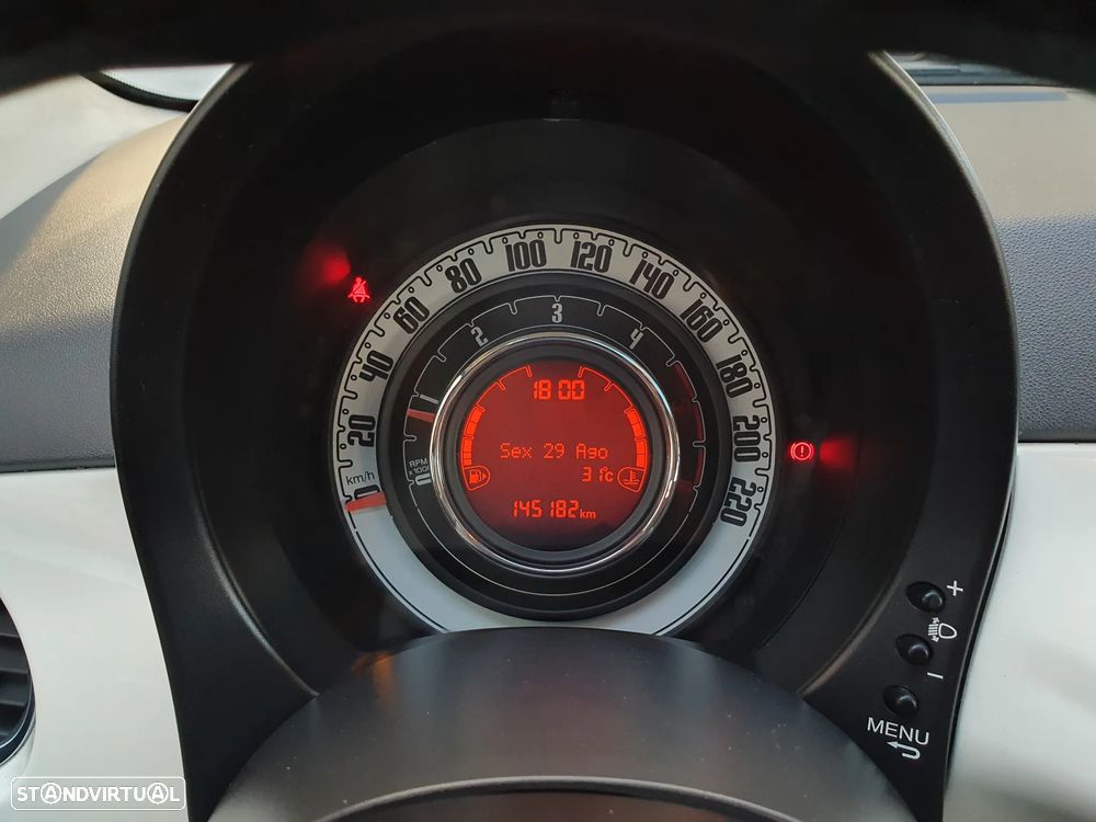 Fiat 500 1.3 16V MJ Lounge S&S - 10